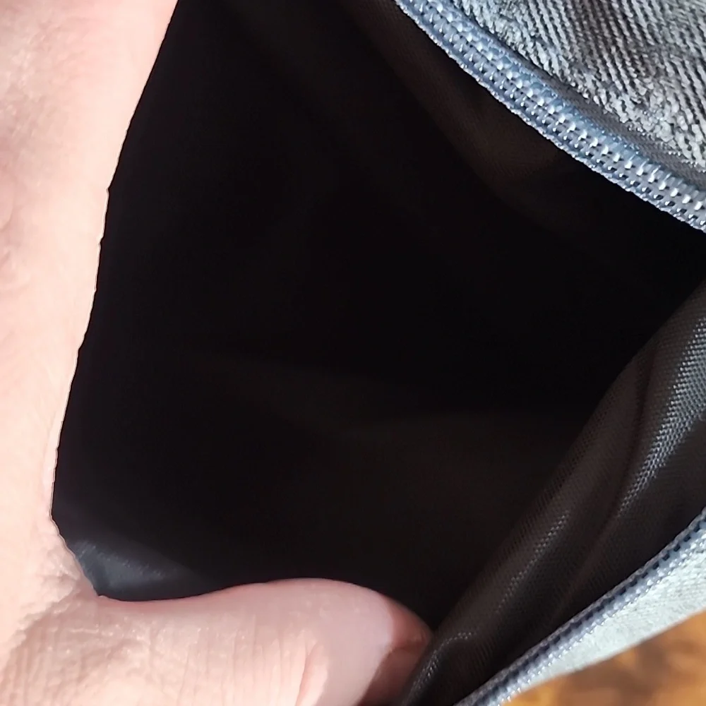 Gray Women's Or Man's Bag Firm Price Is 20 OBO